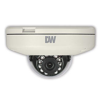 Digital Watchdog MEGApix In/Out Flat Vandal Dome Cam, 4mm